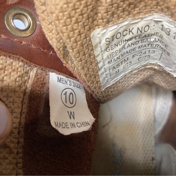 Ad Tec steel Toe water resistant leather boots size 10 - Picture 8 of 11